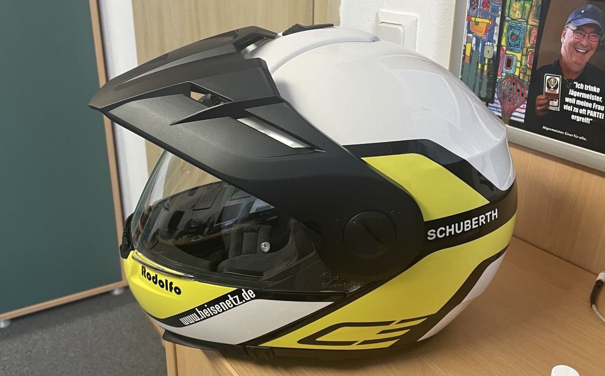 Umbau Schuberth C3pro auf E1